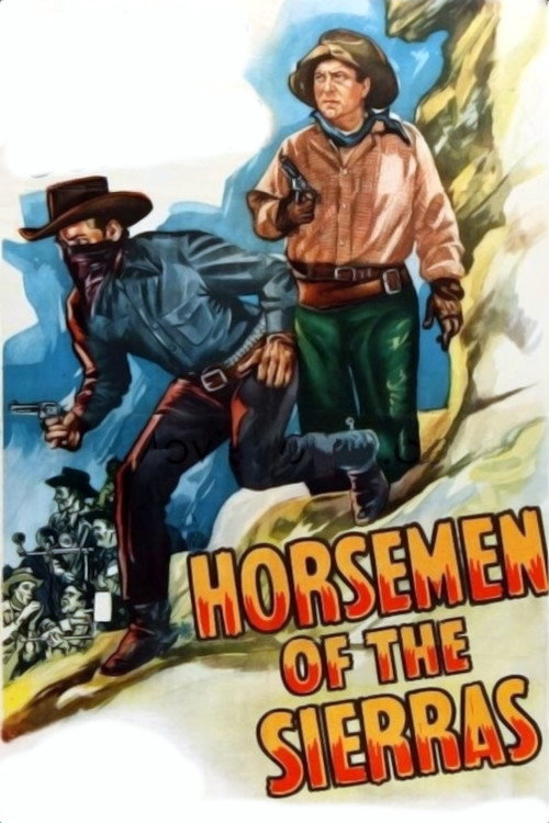 Horsemen of the Sierras official trailer poster