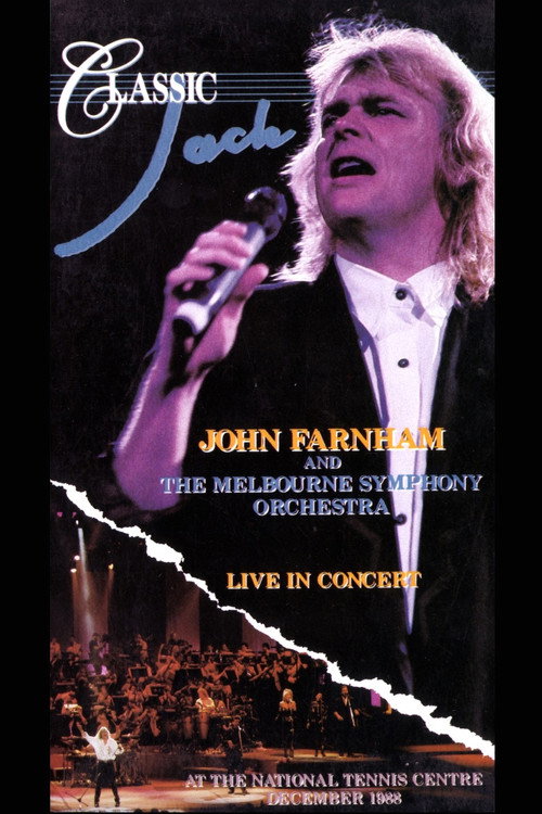 John Farnham and the Melbourne Symphony Orchestra: Classic Jack Live! official trailer poster