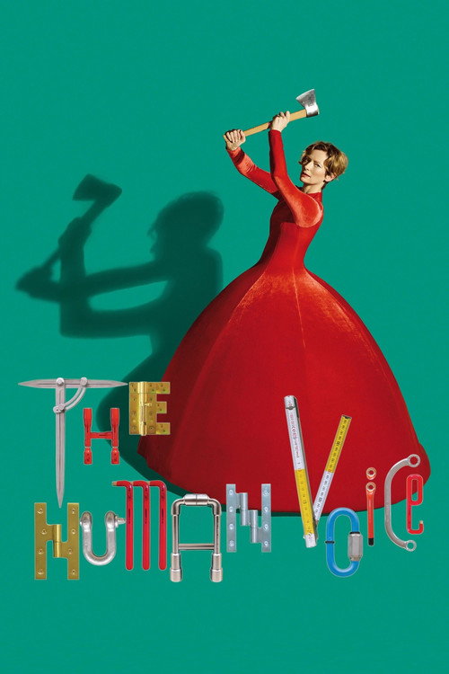 The Human Voice official trailer poster