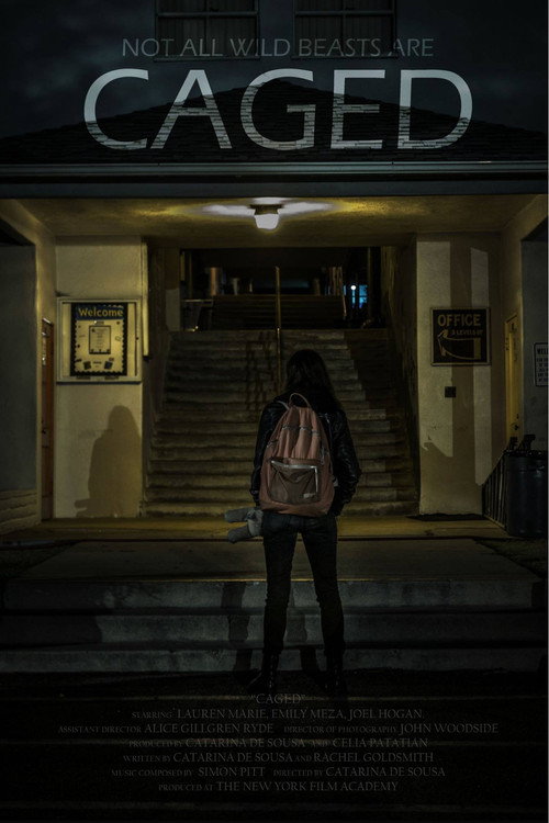 Caged official trailer poster
