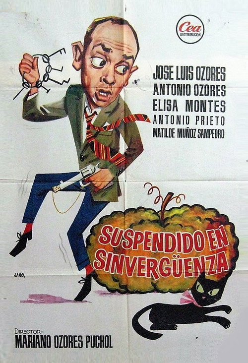 Suspendido en sinvergüenza official trailer poster
