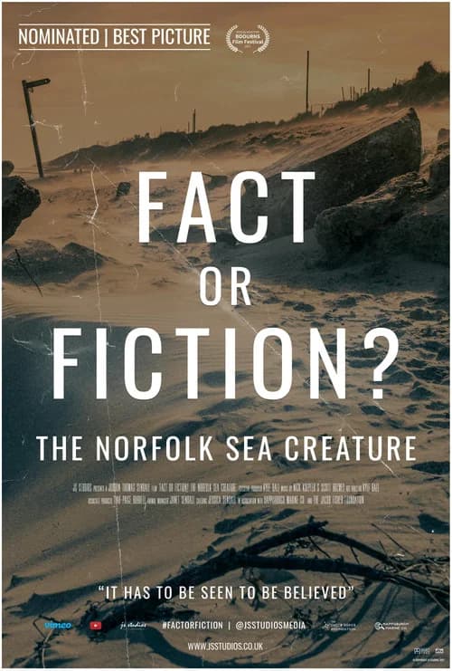Fact or Fiction? The Norfolk Sea Creature official trailer poster
