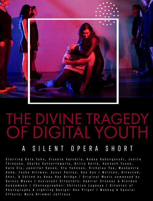 The Divine Tragedy of Digital Youth official trailer poster