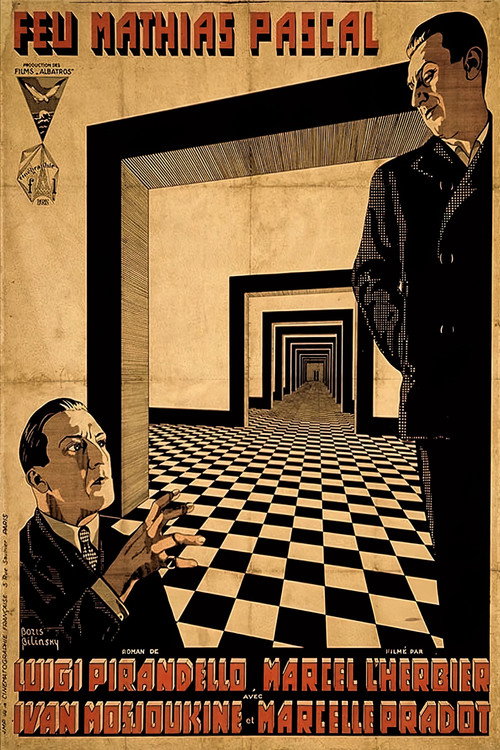 The Late Mathias Pascal official trailer poster