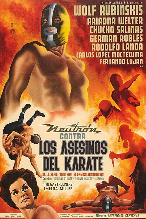 Neutron Battles the Karate Assassins official trailer poster