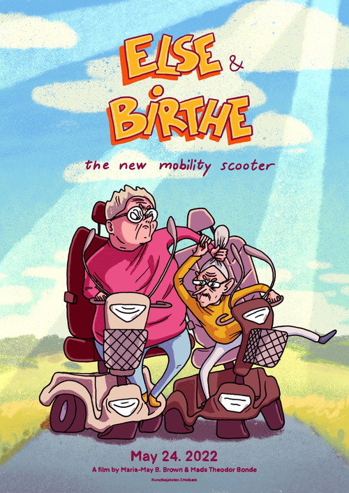 Else & Birthe - the new mobility scooter official trailer poster