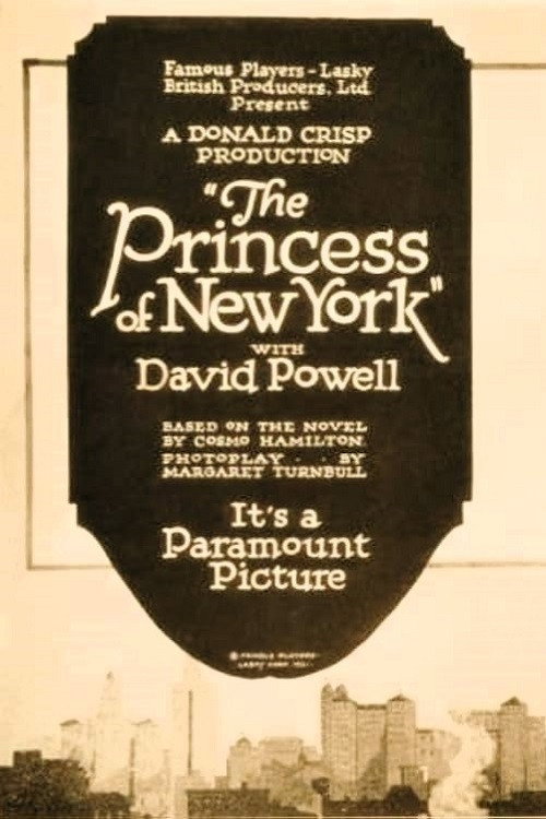 The Princess of New York official trailer poster
