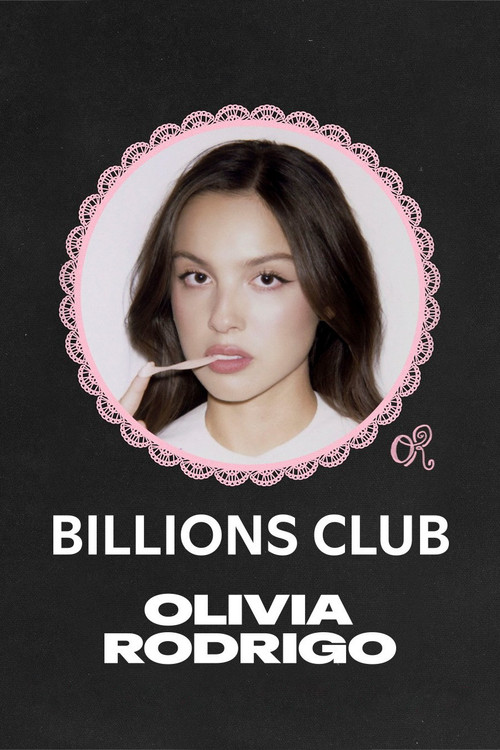 Billions Club Live with Olivia Rodrigo: A Concert Film official trailer poster
