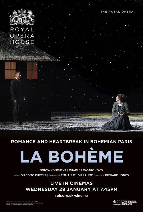 Royal Opera House: La Bohème official trailer poster