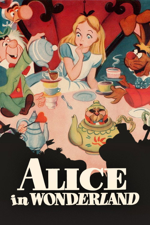 Alice in Wonderland official trailer poster