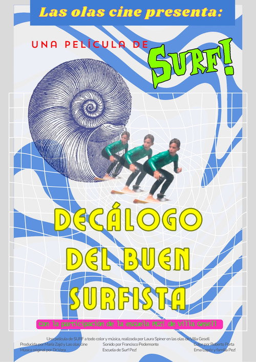 Decálogo del buen surfista official trailer poster