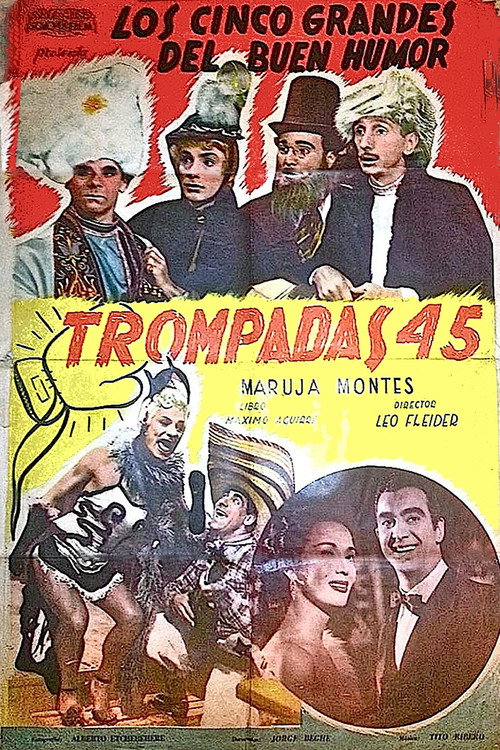 Trompada 45 official trailer poster