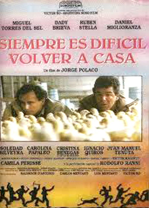 Siempre es difícil volver a casa official trailer poster