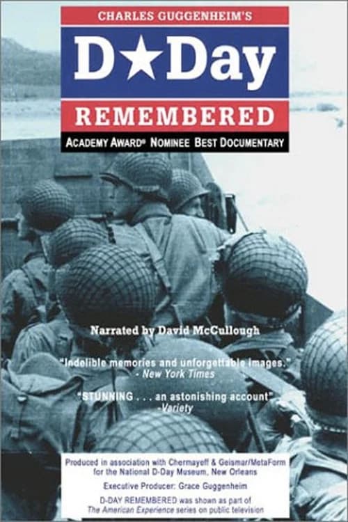 D-Day Remembered official trailer poster