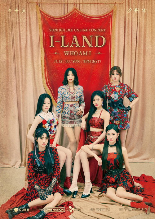 (G)I-DLE CONCERT [I-LAND: WHO AM I] official trailer poster