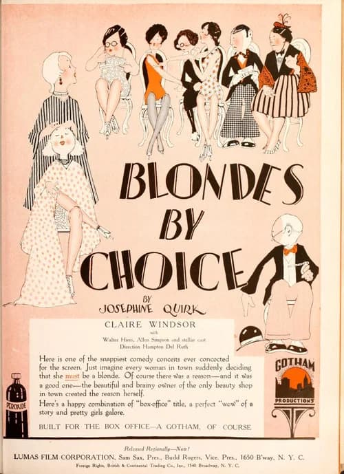 Blondes by Choice official trailer poster