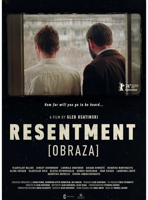 Ressentiment official trailer poster