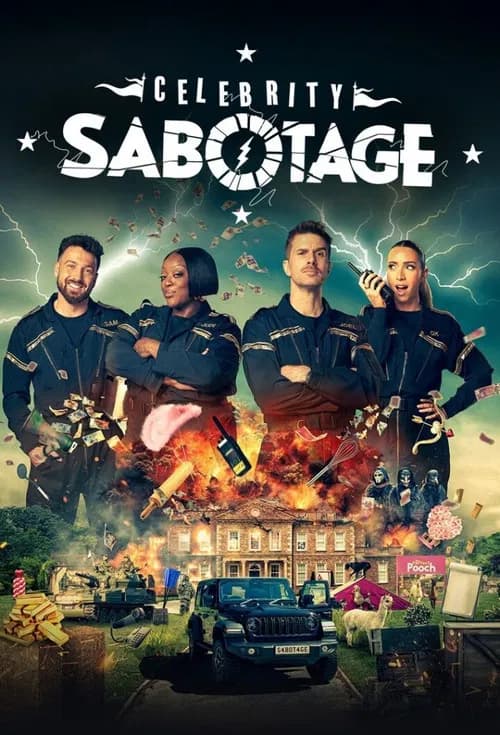Celebrity Sabotage official trailer poster