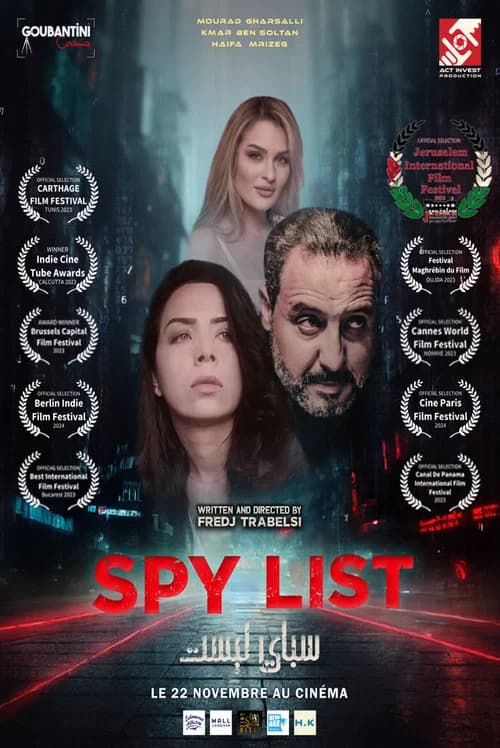 Spy List official trailer poster