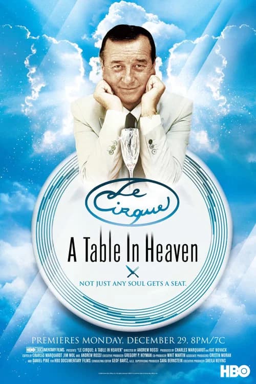 Le Cirque: A Table in Heaven official trailer poster