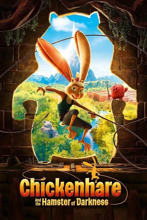Chickenhare and the Hamster of Darkness official trailer poster