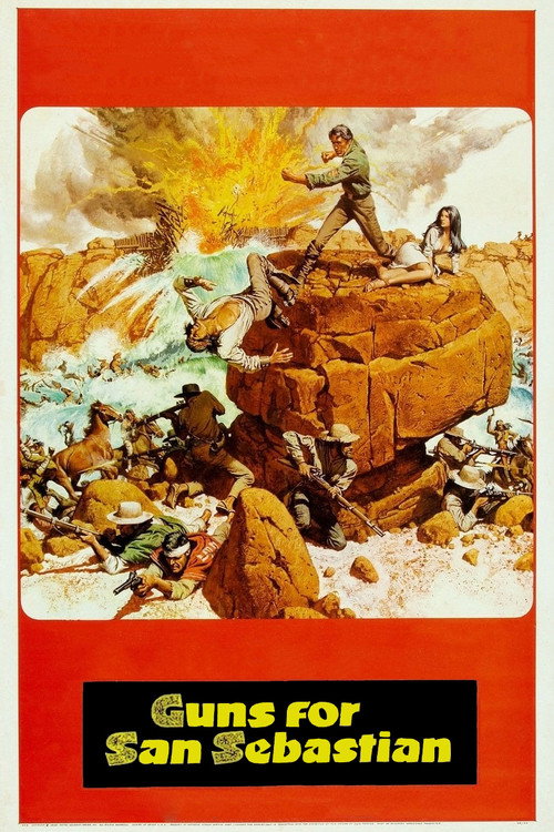 Guns for San Sebastian official trailer poster