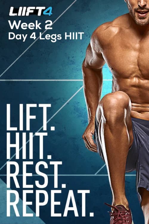 LIIFT4 Week 2 Day 4 Legs official trailer poster