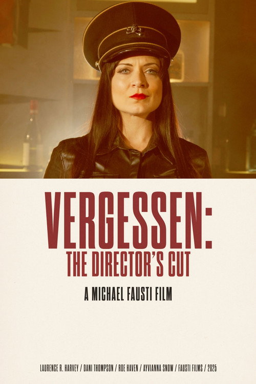 Vergessen: The Director's Cut official trailer poster