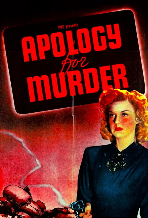 Apology for Murder official trailer poster