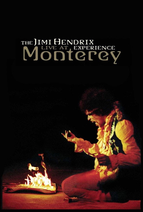 The Jimi Hendrix Experience: Live at Monterey official trailer poster