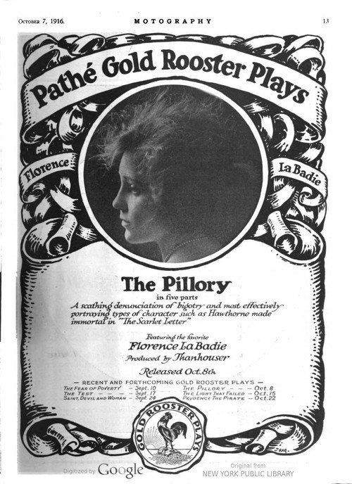The Pillory official trailer poster