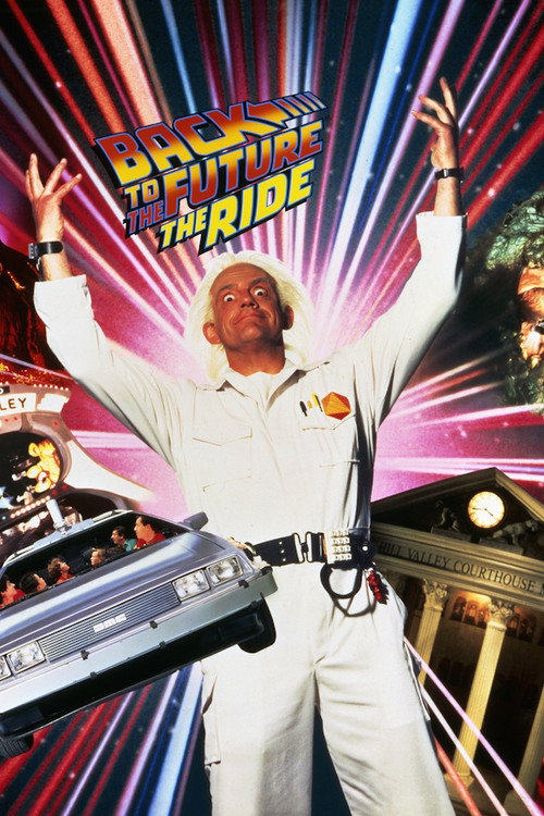 Back to the Future: The Ride official trailer poster