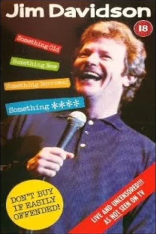 Jim Davidson: Something Old, something new, something borrowed, something..... official trailer poster