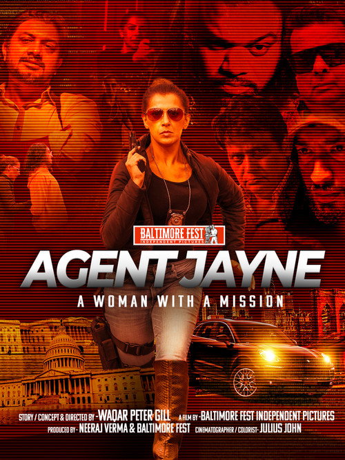 Agent Jayne: A Woman with a Mission official trailer poster