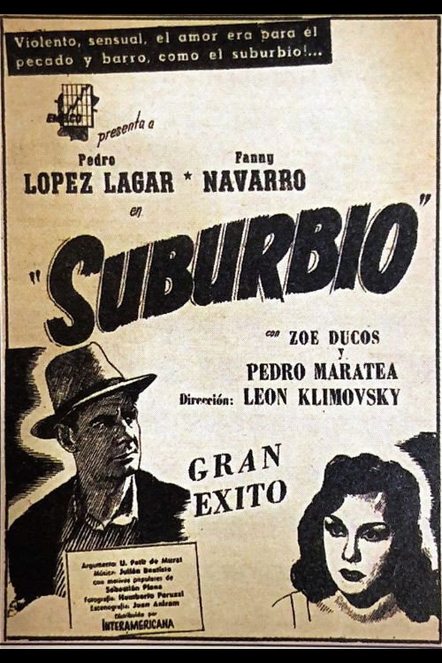 Suburbio official trailer poster
