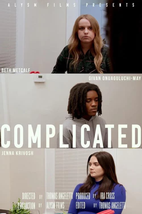 Complicated official trailer poster