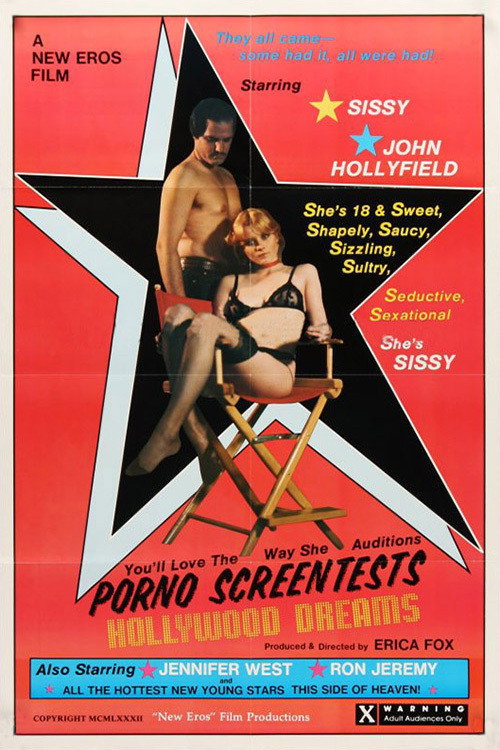 Porno Screentests official trailer poster
