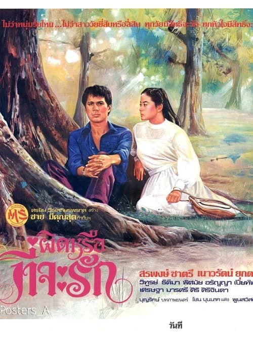 ผิดหรือที่จะรัก official trailer poster