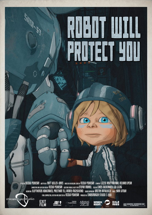 Robot Will Protect You official trailer poster