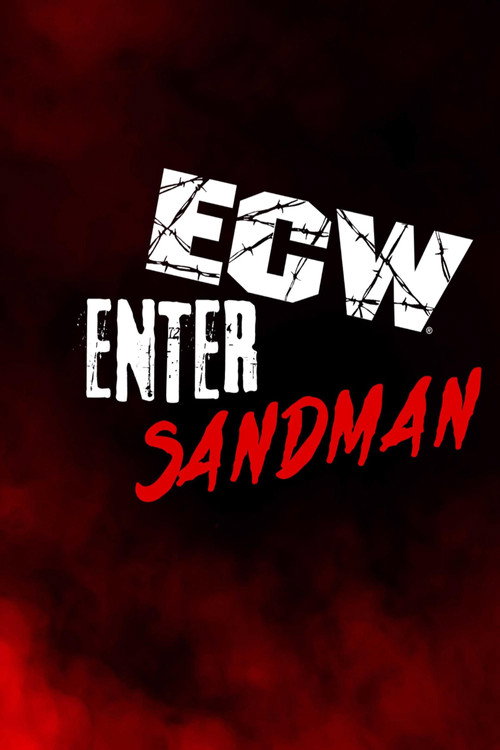 ECW Enter the Sandman 1995 official trailer poster