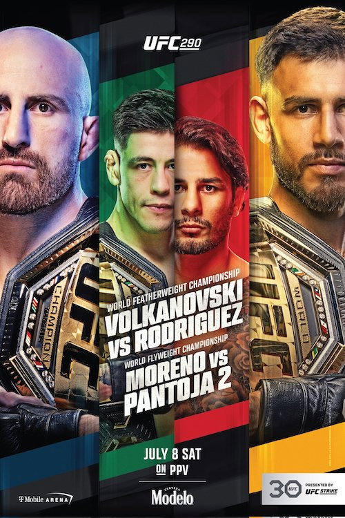 UFC 290 Countdown official trailer poster