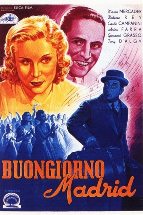 Buongiorno, Madrid! official trailer poster