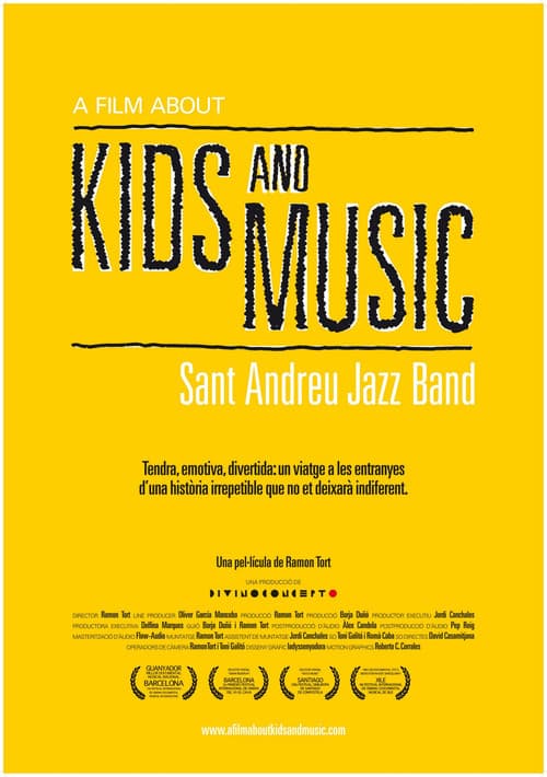 A Film About Kids and Music. Sant Andreu Jazz Band official trailer poster