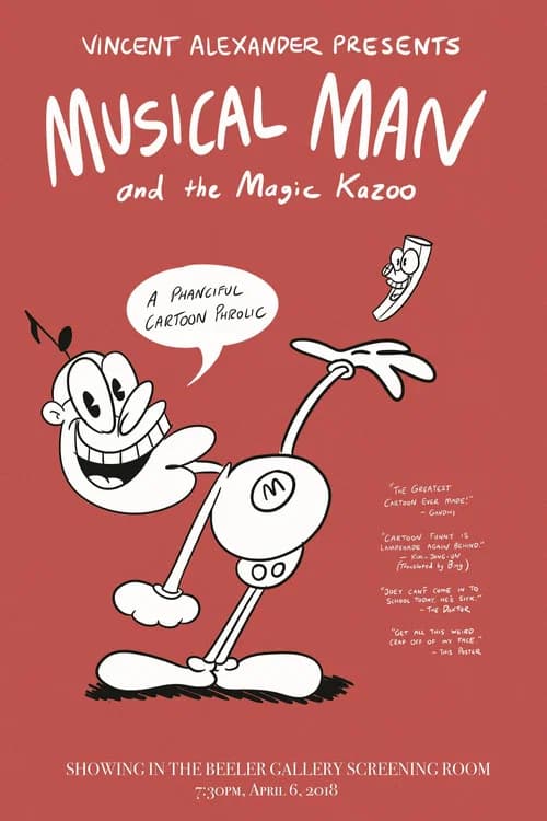 Musical Man and the Magic Kazoo official trailer poster