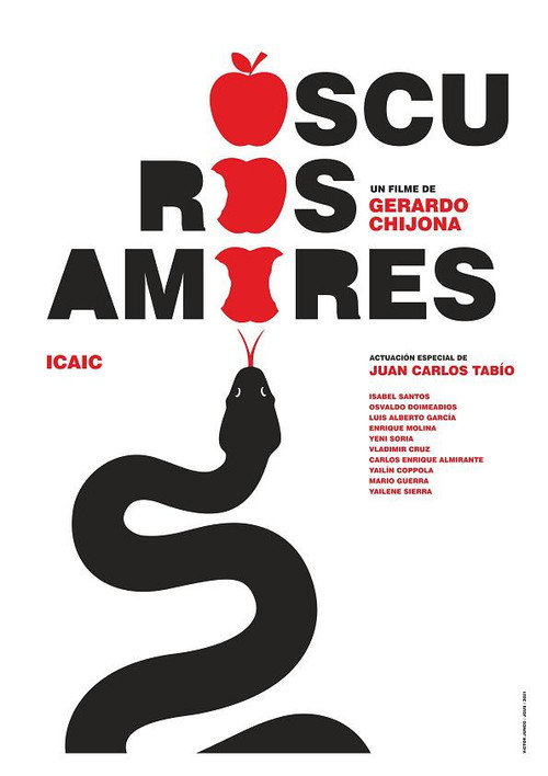Oscuros Amores official trailer poster