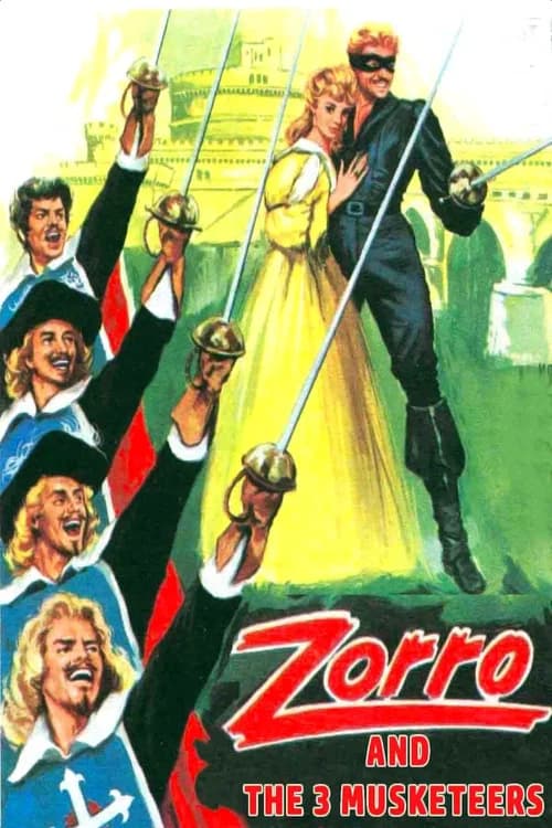 Zorro and the Three Musketeers official trailer poster