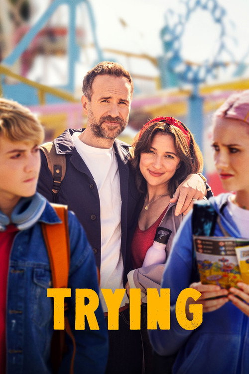 Trying official trailer poster
