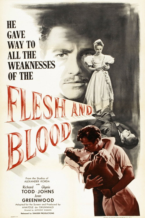 Flesh and Blood official trailer poster