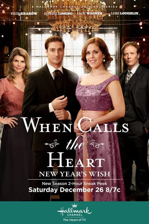 When Calls The Heart: New Year's Wish official trailer poster
