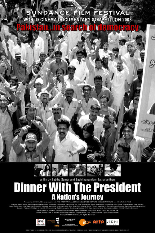 Dinner with the President: A Nation's Journey official trailer poster